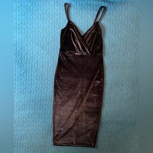 TALL Velvet Midi-Dress